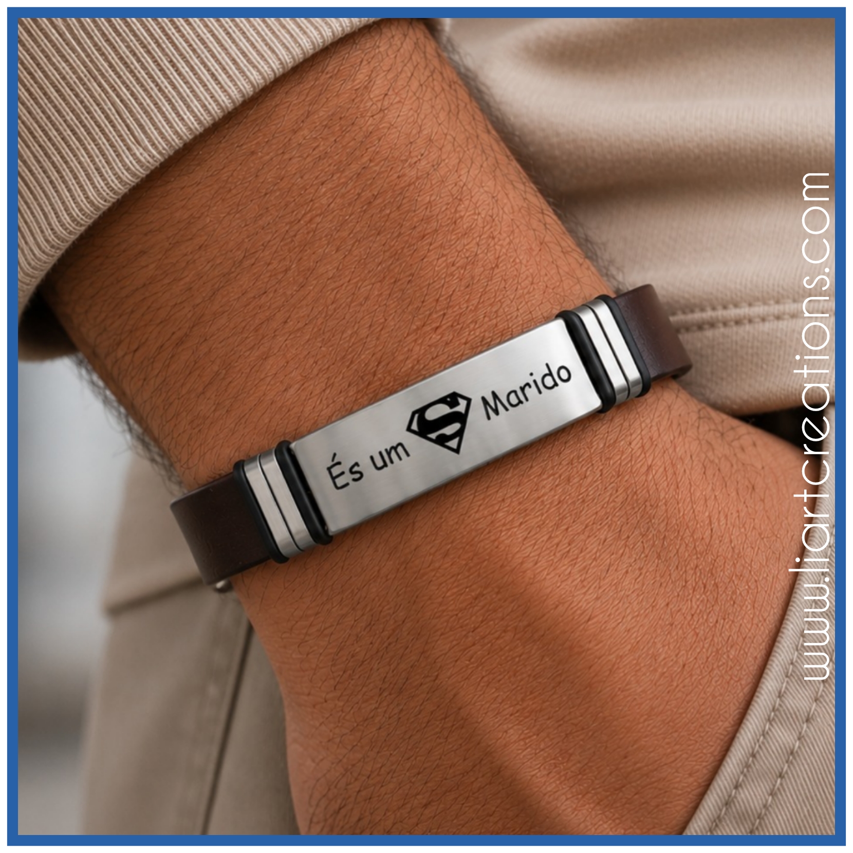 Pulseira Unissexo És um Super Marido Pulseira Unissexo És um Super Marido