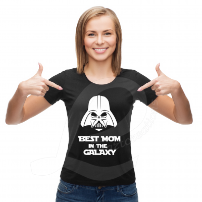 T-shirt "Best Mom in the Galaxy"