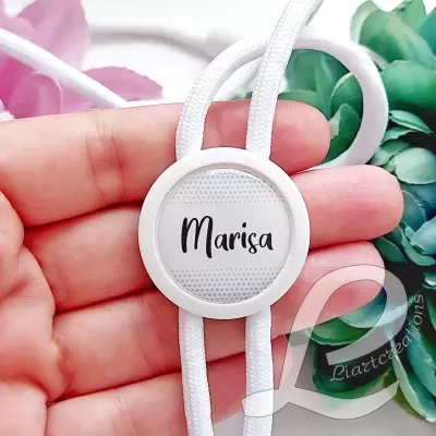 Fita de pescoço personalizada com nome