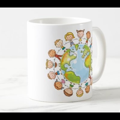Caneca "(Nome) , obrigado por seres a melhor Educadora do mundo e arredores :)"