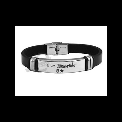 Pulseira Unissexo "És um Namorado 5 Estrelas"
