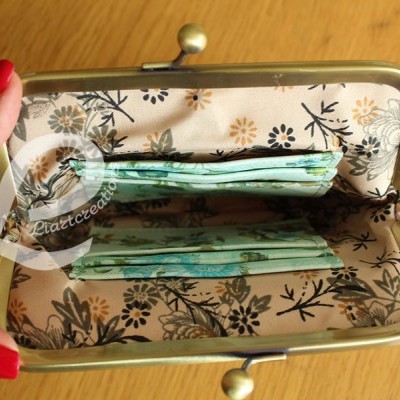 Porta-moedas Verde c/ Fecho da Avó