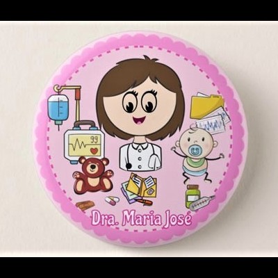 Crachá Médico/a Pediatra