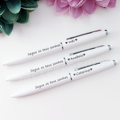 Caneta Touch Personalizada "Segue os teus sonhos! Arrisca!"