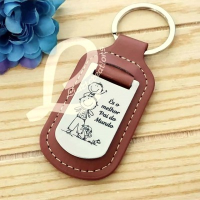 Porta-Chaves "És o Melhor Pai do Mundo"
