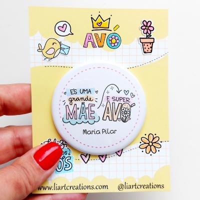 Iman personalizado "És uma grande mãe e super avó"