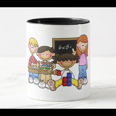 Caneca Professora obrigado pelo carinho, paciência e dedicação.