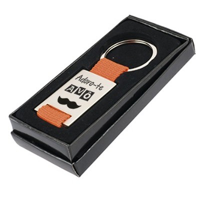 Porta-Chaves c/ Gravação "Adoro-te Avô + Bigode"