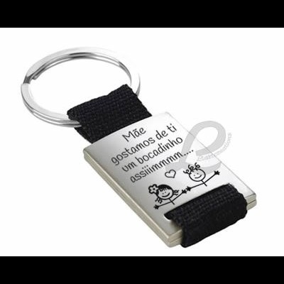 Porta-Chaves "Mãe gostamos de ti um bocadinho assim"