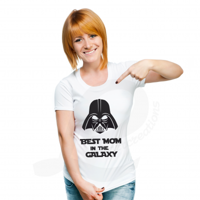 T-shirt "Best Mom in the Galaxy"