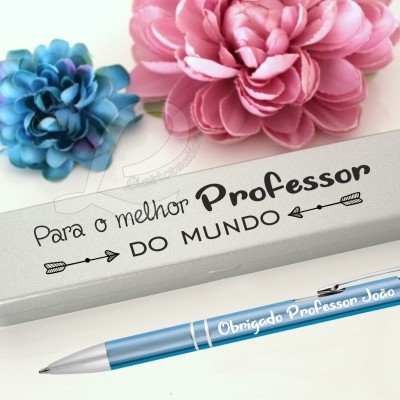 Conjunto Estojo + Caneta 