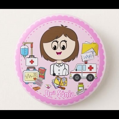 Crachá Médico/a