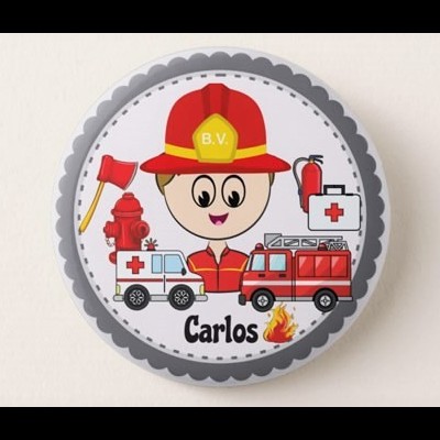 Crachá Bombeiro/a