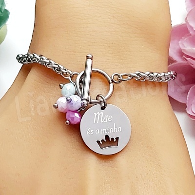 Pulseira "Mãe és a minha 👑"