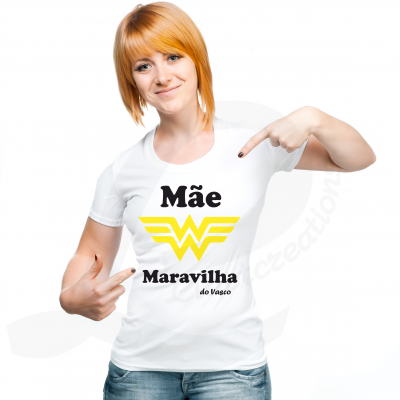 T-shirt ou Sweat "Mãe Maravilha" T-shirt ou Sweat "Mãe Maravilha"