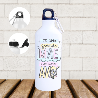 Garrafa em alumínio 