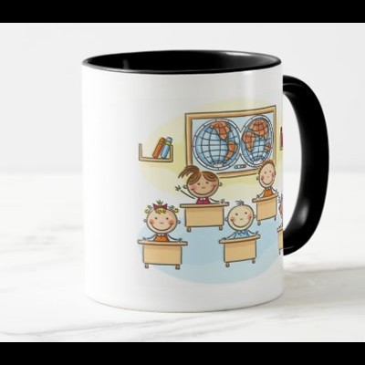 Caneca "Obrigado Professor, por nos ensinares com toda a paciência e dedicação.