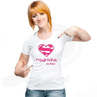 T-shirt "Super Madrinha"