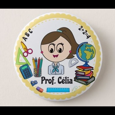 Crachá Professor/a