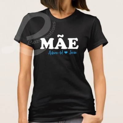 T-shirt "Mãe, adoro-te"