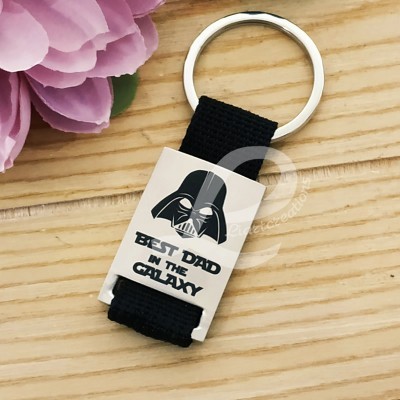 Porta-Chaves "Best Dad In The Galaxy"