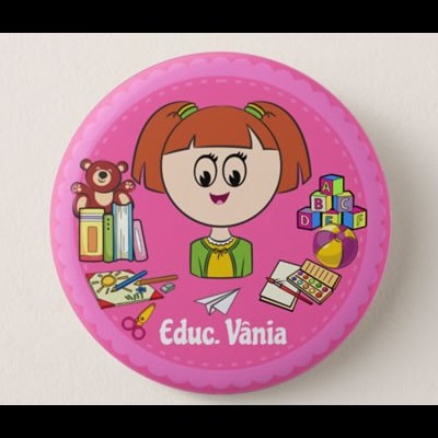 Crachá Educadora/ Auxiliar