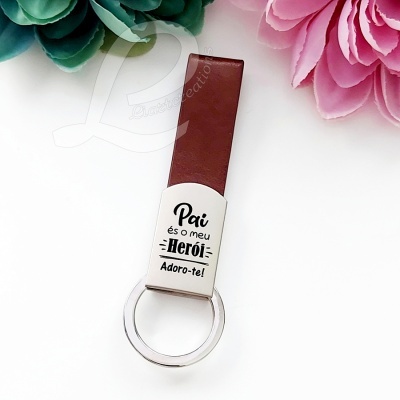 Porta-Chaves "Pai, és o meu Herói"