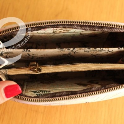 Bolsa de Mão Rosa com Alça