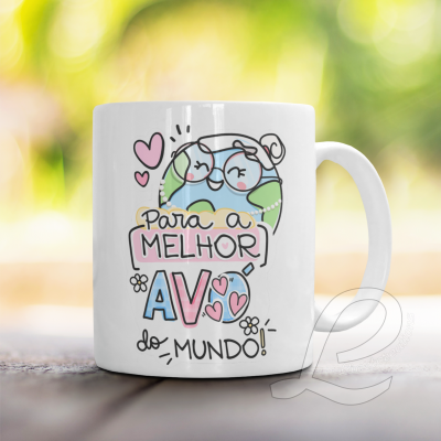 Caneca "Para a melhor Avó do mundo!"