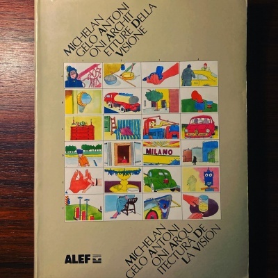 Capa bege de livro com ilustrações coloridas e texto em preto.