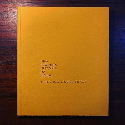 Capa amarela de livro com texto impresso a preto