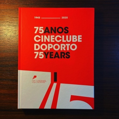 Livro de comemoração dos 75 anos do Cineclube do Porto