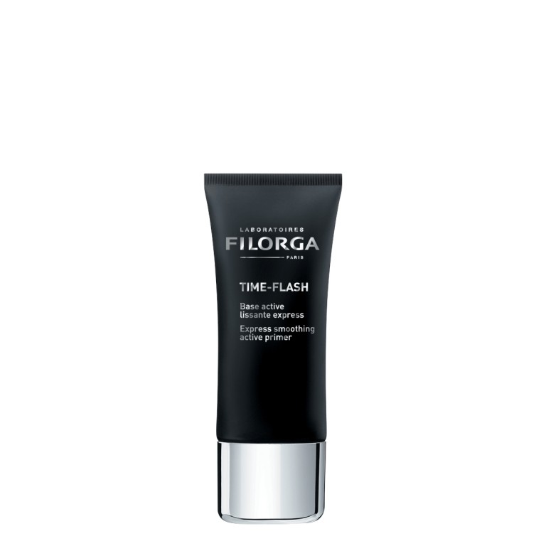 FILORGA Time-Flash Active Alisador Express Primer 30ml Frasco preto com tampa prateada de primer facial FILORGA TIME-FLASH