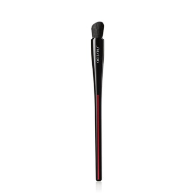Pincel de maquilhagem preto e vermelho da marca SHISEIDO