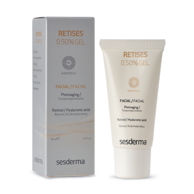 Gel RETISES 0.50% da Sesderma com caixa cinza