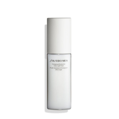 Frasco branco fosco de creme Shiseido Men