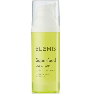 Frasco de creme de dia ELEMIS Superfood verde