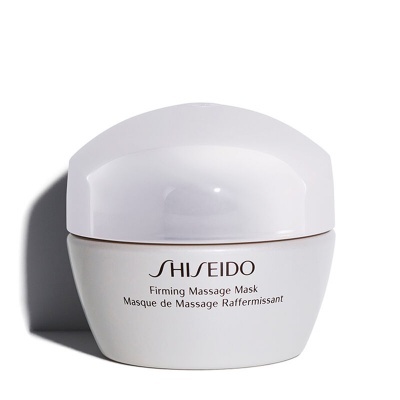 Frasco branco de creme SHISEIDO Firming Massage Mask