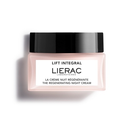 Frasco de creme de noite regenerador Lift Integral da LIERAC