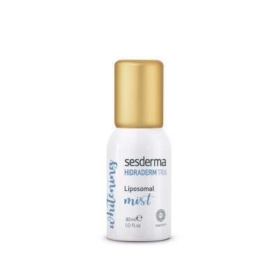 Frasco branco com tampa dourada Sesderma HIDRADERM TRX Liposomal mist