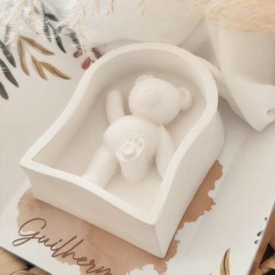 Gesso&#x20;perfumado&#x20;ursinho&#x20;em&#x20;cupula&#x20;&#x1F9F8;