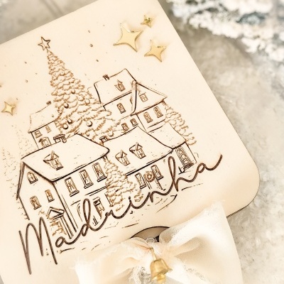 Envelope&#x20;madeira&#x20;com&#x20;foto&#x20;&#x2728;