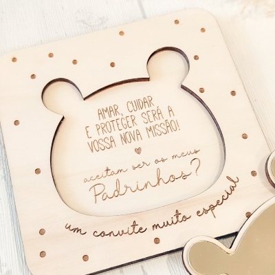 Convite&#x20;Carinha&#x20;Ursinho&#x1F43B;