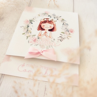 Convite&#x20;menina&#x20;floral&#x20;&#x1F338;