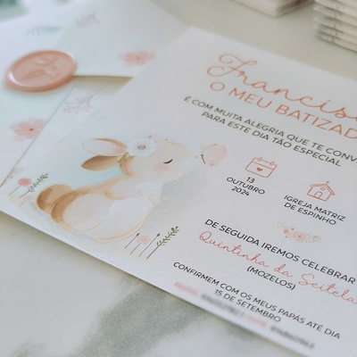 Convite&#x20;Coelhinha&#x20;&#x1F407;