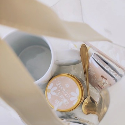 Bolsa&#x20;Margarida&#x20;chocolate&#x20;quente&#x20;&#x1F337;