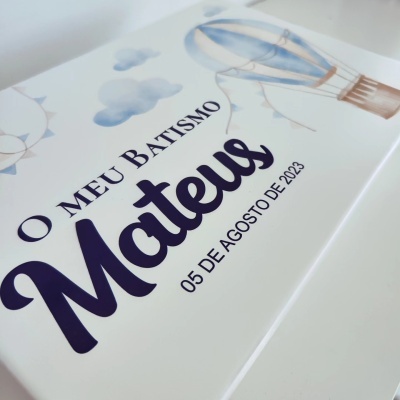 Conjunto&#x20;Batismo&#x20;Bal&#x00E3;o&#x20;ar&#x20;quente&#x20;&#x2601;&#xFE0F;