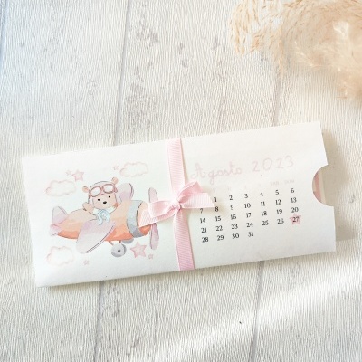 Convite&#x20;Passaporte&#x20;Ursinha&#x20;aviadora&#x20;&#x1F9F8;