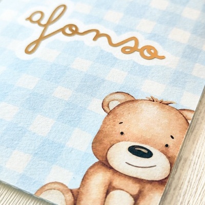 Convite&#x20;ursinho&#x20;xadrez&#x20;&#x1F43B;