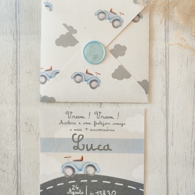 Convite&#x20;VROOM&#x20;VROOM&#x20;&#x1F697;